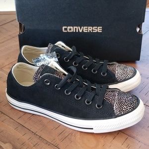 Converse Black and White Patterned Sneakers